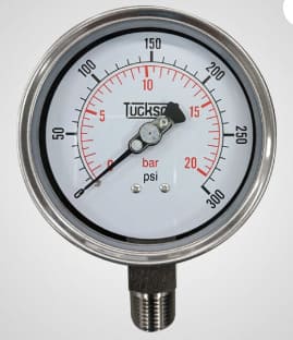 Manometros Caratula de 2.5″ Rosca Vertical